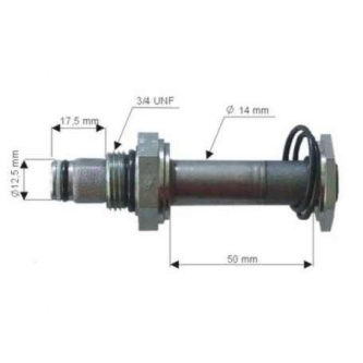 Single action valve